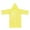 Yellow, variant on Kids Rain Raincoat For Girls Boys Reusable EVA Clear Portable Rain Coats Lightweight Jackets With Hood