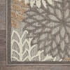 thumbnail image 4 of Nourison Tropical Oasis Indoor/Outdoor Modern Floral Natural 6' x 9' Area Rug, (6' x 9'), 4 of 9