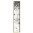 thumbnail image 2 of ArtToFrames 10" x 51" Silver with Black Lip Picture Frame, 10x51 inch Multi Wood Poster Frame (WOM-5193),  Pack, 2 of 7