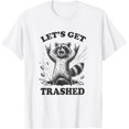 thumbnail image 1 of Let's Get Trashed Mapache Meme Humor Beer Drinking Camiseta, 1 of 2
