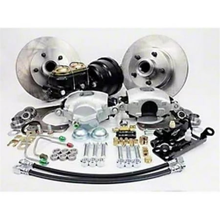 Master Power Brakes DB15432P Power Brake Kit with 5 x 4.5 in. Bolt Circle for 1953-1956 Ford F1 & F100 Pick Up