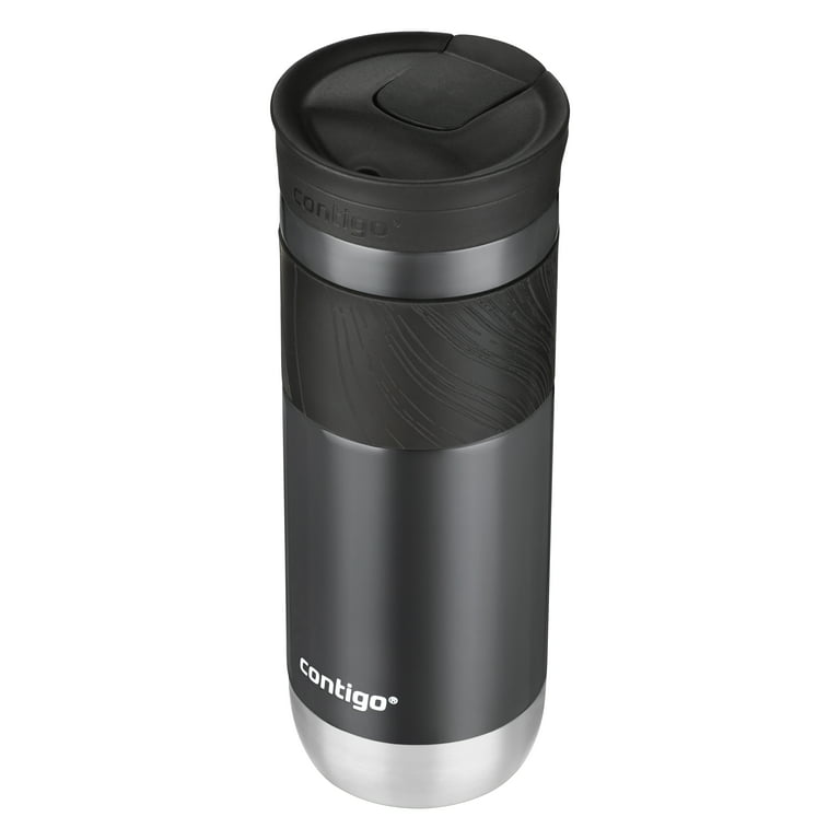 Contigo Byron 2.0 Stainless Steel Travel Mug with SNAPSEAL Lid Licorice  Black, 20 fl oz. 