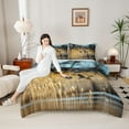 thumbnail image 4 of Castle Fairy Mallard Duck Twin Comforter Sets,Animal Bedding Set,Lake Life Bedding Set, 4 of 8