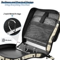 thumbnail image 4 of FORMRS Zipper Binder with Shoulder Strap 2-inch Ring 500 Sheet Capacity File Bag, Stripes Pattern, 4 of 5