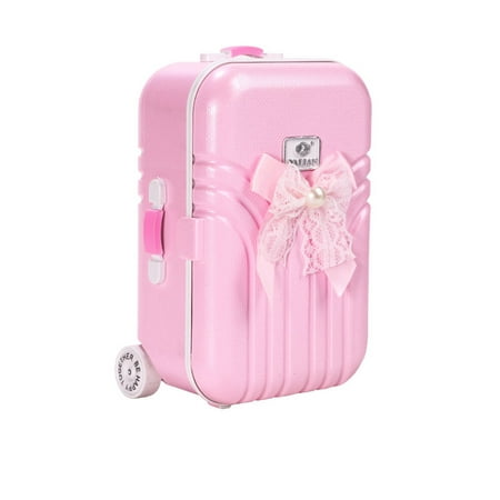 Creative 2019 hotsales kids Suitcase Toy For 23.5 inch BJD Girl Doll Fashion Trunk Luggage