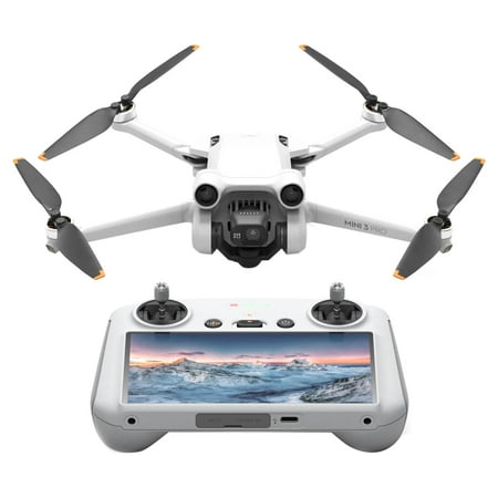 DJI Tri-Directional Obstacle Avoidance Mini 3 Pro Radio Control Airplanes, Gray, 2.1 lb, 7.30'' x 5.60'' x 5.10''