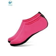 thumbnail image 3 of Deago Water Sports Skin Socks Beach Swim Barefoot Shoes Quick-Dry Aqua Yoga Socks Slip on For Women Men Kids "Pink, XL", 3 of 10