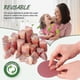 thumbnail image 4 of 50 Pack Cedar Wood Moth Repellent Textile Moth Repellent Cedar Wood Balls Hearts Natural Chemical Free, Natural Moth Trap Fo, 4 of 5