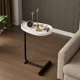 thumbnail image 4 of Mesa auxiliar ligera de lujo, mesa esquinera sencilla para sala de estar, hotel, mesa auxiliar para estancia en casa, mesita de noche, té familiar pequeño móvil, 4 of 4