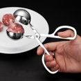 thumbnail image 4 of Stainless Steel Meatball Tongs Fish Ball Rice Ball Making Mold Shape Tool Kitchen Accessories Kitchen Gadgets, 4 of 5