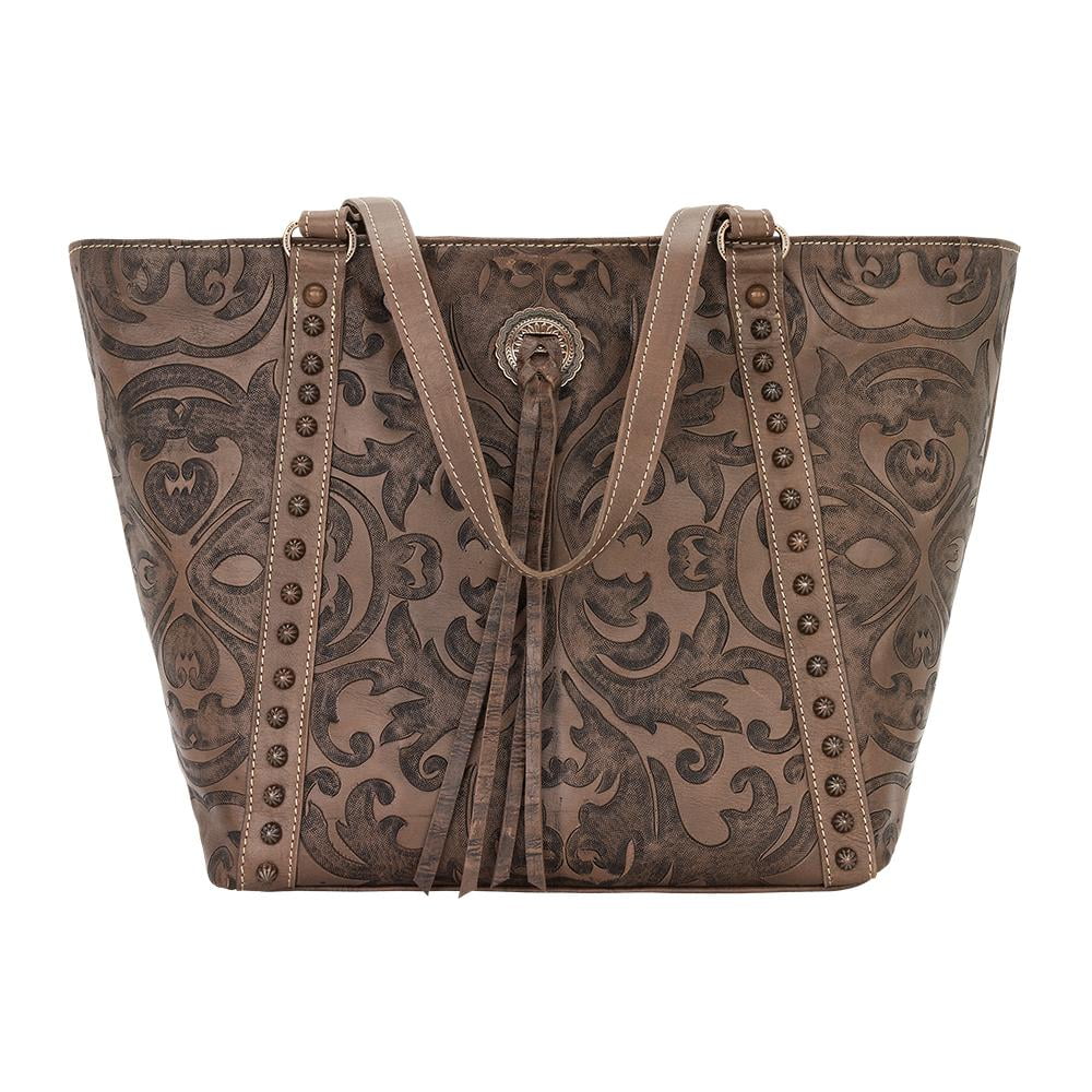 American West Baroque ZipTop Bucket Tote