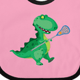 thumbnail image 4 of Inktastic Funny Lacrosse Player Boys or Girls Baby Bib, 4 of 4