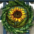 thumbnail image 6 of AatoeaX Vibrant Sunflower Window Decor: Stained - Glass Effect, Transparent Acrylic, Hanging Art Panel for Home, Sunny - Themed Spaces & Wall Accents, 6 of 7