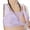 Purple, variant on Women's Front Button Nursing Bra Exposure No Wires Push Up Top Back Bottoming No Wires Sports Bra Bras for Women 36c