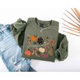thumbnail image 4 of Yoofine Adult God is Faithful in Every Season Pumpkin Christian Sweatshirt, 4 of 7