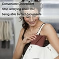 thumbnail image 4 of Couverture de Passeport de Blocage RFID avec Dragonne et Organisateur de Documents., 4 of 5