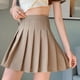 thumbnail image 3 of Falda Plisada Falda plisada Mujeres Sexy Mini faldas Falda corta Chica Falda de baile (Caqui XXL) Cgtredaw para Mujer Caqui T 20, 3 of 6