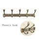 thumbnail image 1 of Vintage Luxury Hooks Wall Mounted Coat Rack Heavy Duty Towel Holder Rustproof, 1 of 5