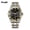 Golden Black Noodles, variant on Fashionable men's watch, business men's quartz watch, men's watch with steel band, calendar, waterproof, luminous, trendy wristwatch
