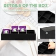 thumbnail image 6 of Grusce Wooden Tea Bag Storage Box, Tea Bag Organizer with 8 Slots, Sugar Packet Holder and Tea Bag Caddy Box, Food Storage Bin for Countertop, 6 of 11