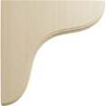 thumbnail image 3 of Ekena Millwork 1 3/4"W x 10 1/2"D x 10 1/2"H Eaton Wood Bracket, Rubberwood, 3 of 4