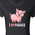 thumbnail image 4 of Inktastic I Love Piggies- cute pig Women's T-Shirt, 4 of 5