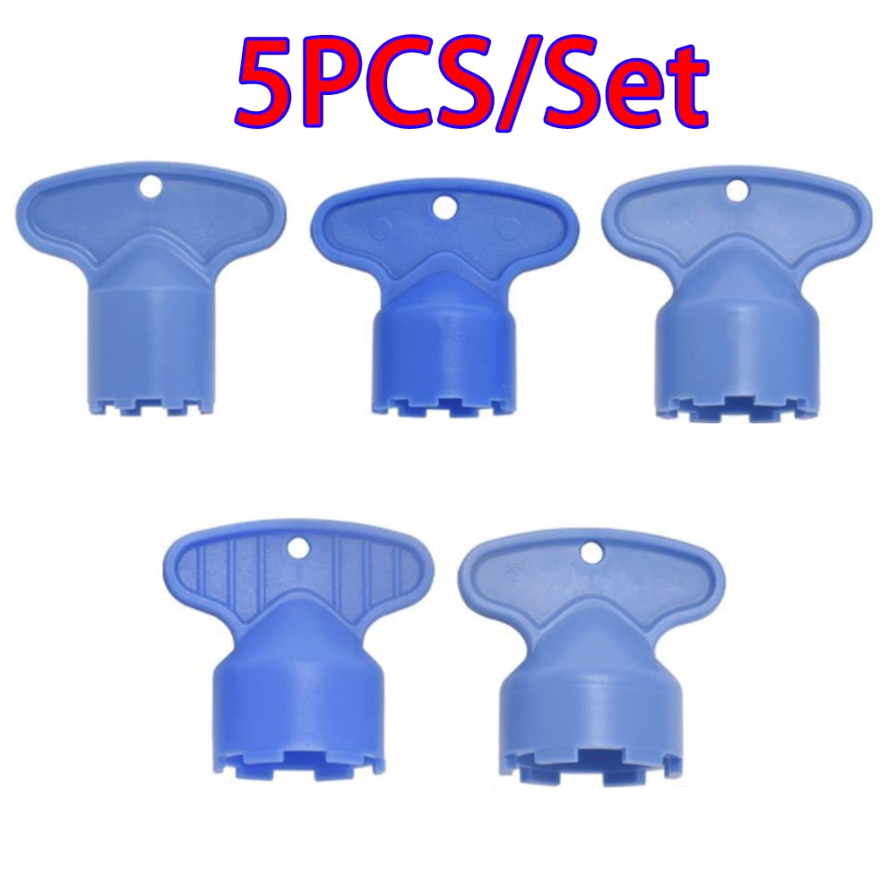Skycarper 1Set Faucet Aerator Key Removal Wrench with 5 Sizes M16.5, 18.5, 21.5, 22.5, 24