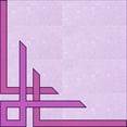 thumbnail image 1 of Ahgly Company Machine Washable Indoor Square Transitional Purple Area Rugs, 6' Square, 1 of 7