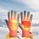 thumbnail image 5 of Windproof Fleece Driving Cycling Motorcycle Gloves Cold Weather Warm Lining Grip Steering Wheel Outdoor Sports Pair of 1, 5 of 8