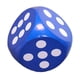 thumbnail image 2 of Dados de espuma, dados de juego, juguetes educativos que desarrollan la inteligencia, dados de puntos para niños y Azul, 2 of 7