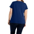 thumbnail image 2 of Women's Plus-Size X-temp Short Sleeve V-neck, 2 of 8