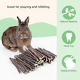thumbnail image 3 of czcpp-Apple Sticks Natural Chew Toys for Rabbits, Chinchilla, Guinea Pigs, Hamsters and Other Small Animals (Apple Twig), 3 of 4
