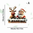 thumbnail image 2 of QIPOPIQ Funny Funny Santa Elk Stickers, 2 of 5