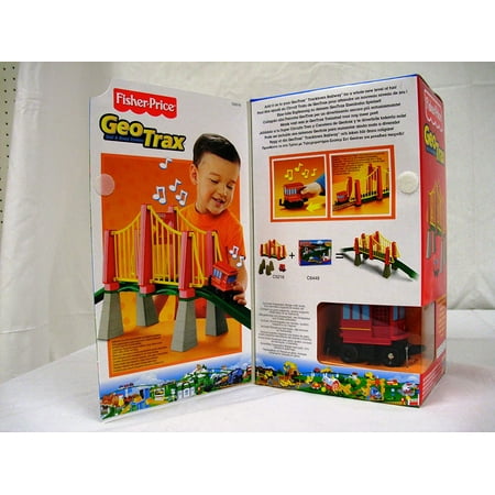 GeoTrax Rail & Road System - Sky High Suspension Bridge