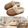 thumbnail image 1 of Suela Gruesa Pantuflas Mullidas para El Felpa Antideslizantes Hombres Y Mujeres, 1 of 9