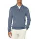 thumbnail image 1 of Jersey Tommy Hilfiger para hombre, manga larga, cierre en cuarto, azul marino, 1 of 3