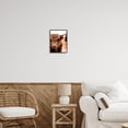 thumbnail image 2 of Grazing Cow Animal Portrait Animals & Insects Photograph Black Framed Art Print Wall Art, 2 of 7