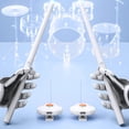 thumbnail image 4 of Air Drum Set, Virtual Air Drum Set Portable Easy To Operate  for Indoor, 4 of 7
