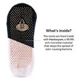 thumbnail image 6 of HSP Non-Slip Yoga Qi Socks for Men and Women Non-Slip Grip Socks for Dance, Workout, Barre, Ballet, Barefoot Training (S, Black), 6 of 9