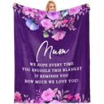 thumbnail image 1 of Pour Maman, Cadeaux d'Anniversaire pour Maman, Couvertures Cadeaux de Maman de la Part de Fille Fils, 1 of 8