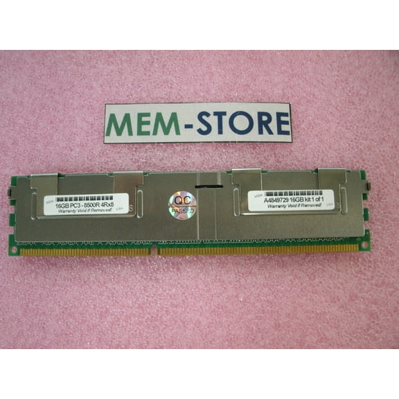 A4849729 16GB (1x16GB) DDR3 1066MHz PC3-8500R 4R Memory Dell PowerEdge R415 (3rd Party)