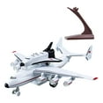 thumbnail image 3 of Avión de juguete con base y adornos, modelo de avión de transporte para niños. líneas rojas, 3 of 9