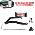 thumbnail image 1 of 360°Rotation Car Mobile Phone Holder Mount for Mini Cooper R50 R52 R53 Red, 1 of 10