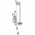 thumbnail image 3 of Sterling Silver Rhodium-Plated Cz Leaf Pin (38.95 X 14.62) Made In Thailand -Jewelry By Sweet Pea, 3 of 7