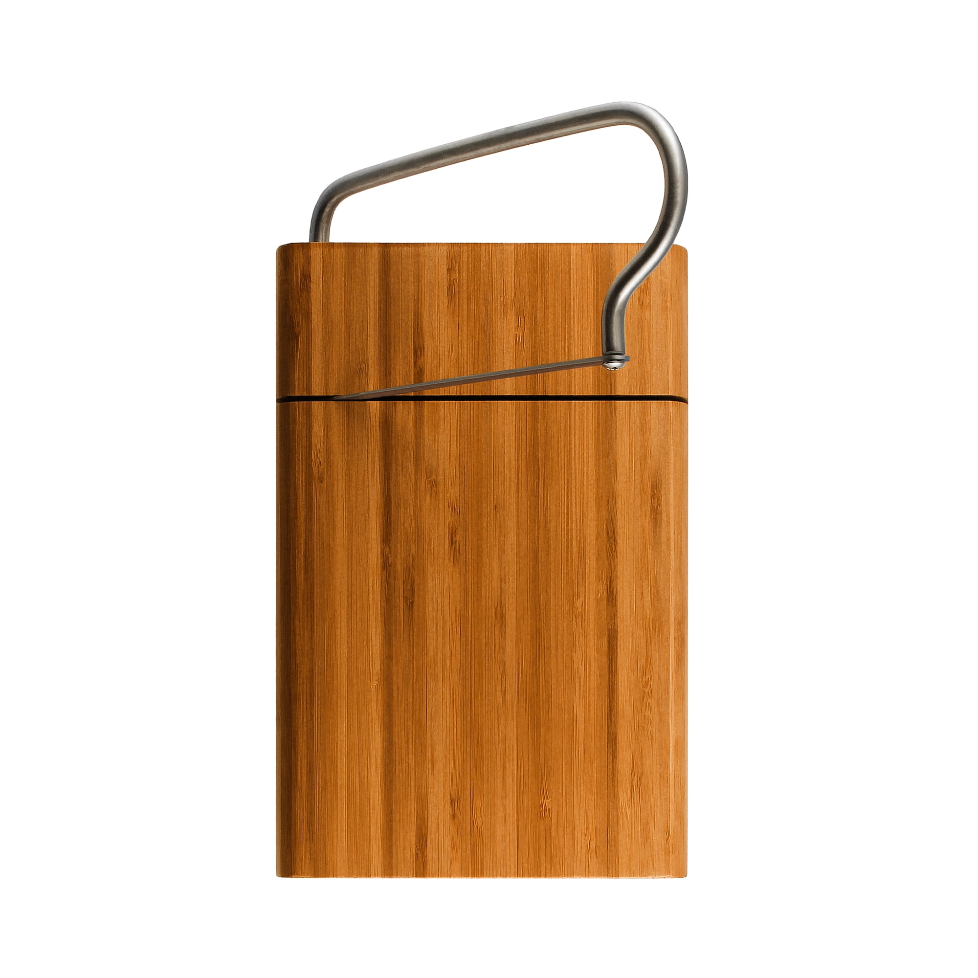 Swissmar Bamboo Cutting Board with Cheese Slicer Blade