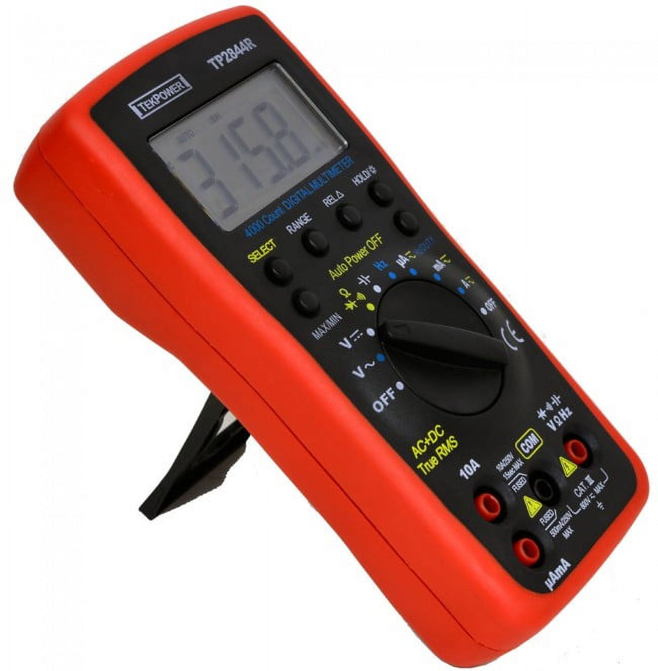 Tekpower TP2844R True RMS Auto-ranging Digital Multimeter With High Accuracy and Resolution