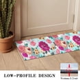 thumbnail image 3 of Pioneer Flower Floral Print Pattern Door Rugs,Washable Non Slip Door Mats Indoor,Decorative Door Mats,Entry Mat Indoor for Entrance,Bedroom,Kitchen,Bathroom,16"x47", 3 of 6
