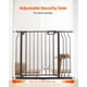thumbnail image 2 of Baby Gate VEVOR ajustable de 75 a 94 cm de ancho y 76 cm de alto, color negro, 2 of 9