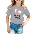 thumbnail image 4 of EnJoCho Little Children Wedding Blouse Toddler Kids Baby Girl's Rabbit Shirt Easter Rabbit Tee Baby Bunny Tshirt Easter Clothes Vest Shirt Top, 4 of 4