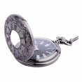 thumbnail image 3 of Reloj de bolsillo, collar de cuarzo negro con esfera de 47 mm, 3 of 4